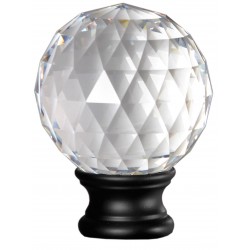 boule de cristal taillée par Swarovski.